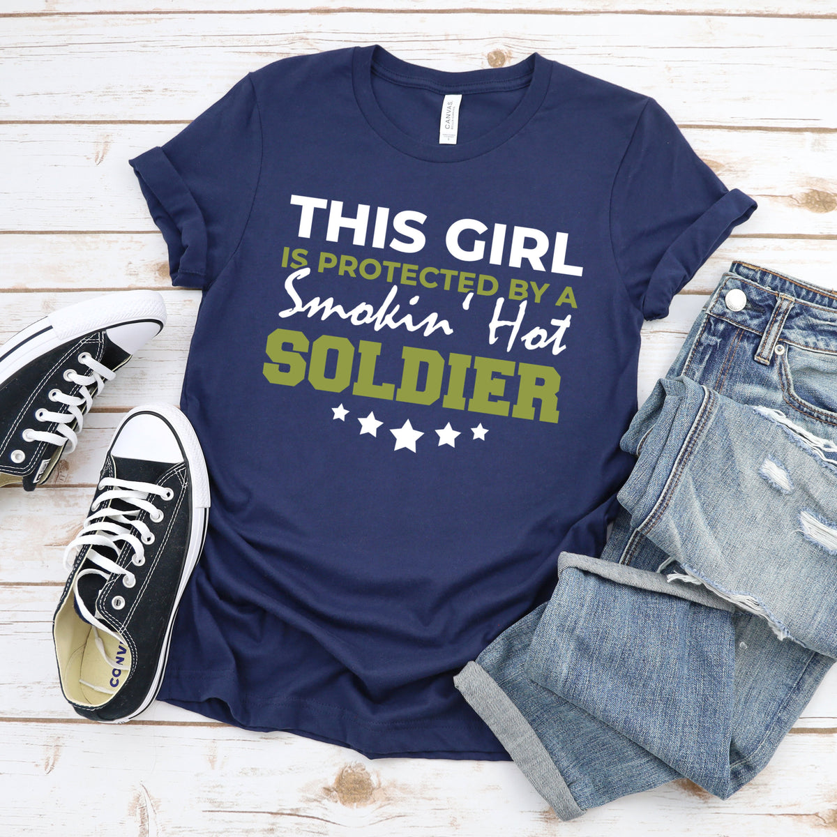 This Girl Is Protected By A Smokin Hot Soldier Military Wife Shirt Gift For Wife 1716862463460.jpg