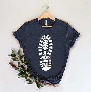 Hiking T Shirt Take A Hike Shirt Hiking Boot Shirt Hiker Gifts Camping Shirt Hiking Trail Shirt Adventure Shirts Family Camping Shirt 1716865286173.jpg
