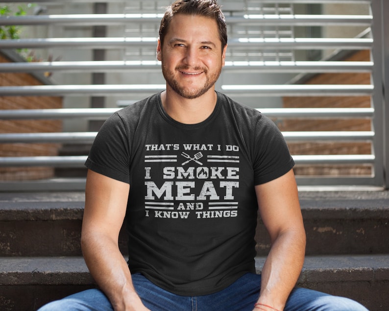 funny grilling t shirt meat smoker gift fathers day gifts for husband dad grandpa male chef gifts grill shirt texas bbq smoking tee 1716882810360.jpg