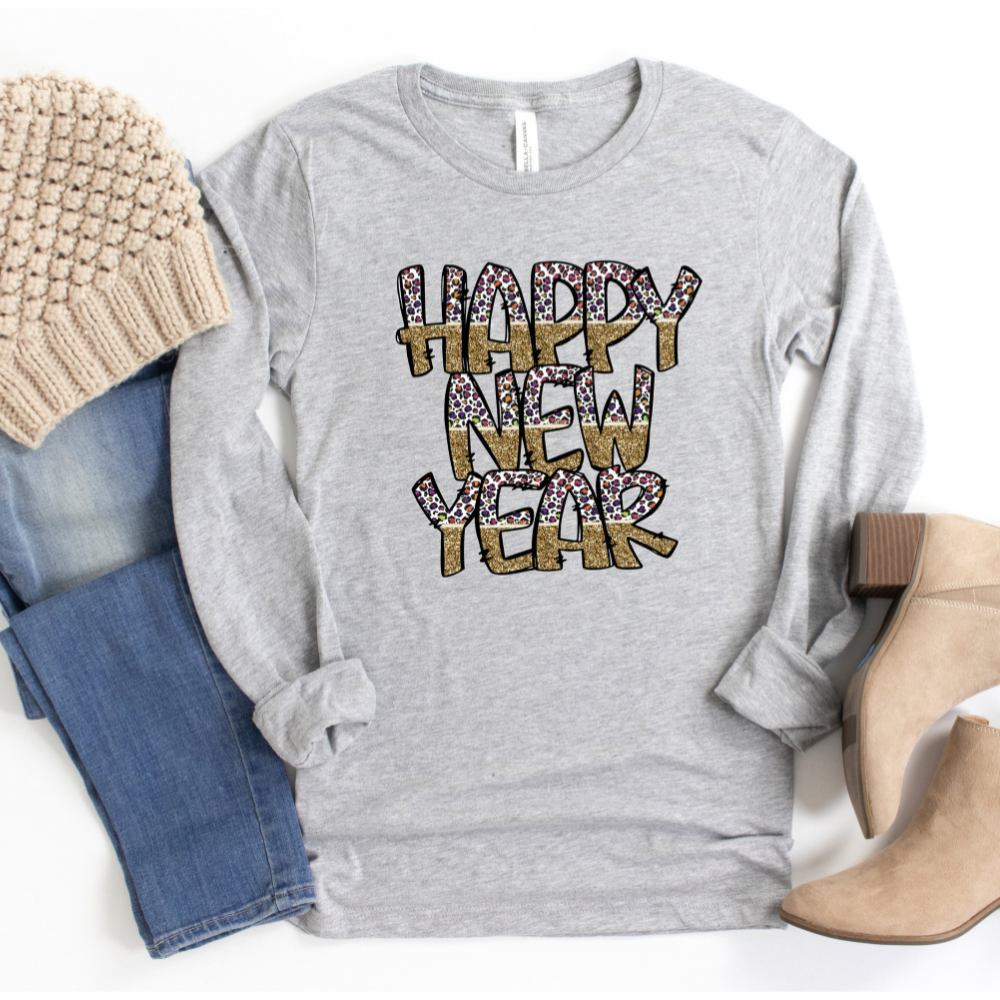 Happy New Year Shirt Leopard New Year Party Shirt Family Reunion Shirt Gift For Family 1716952637151.png