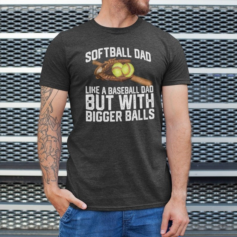 Husband Father Coach: Softball Baseball Dad Gift T-Shirt Husband Father Coach: Softball Baseball Dad Gift T-Shirt