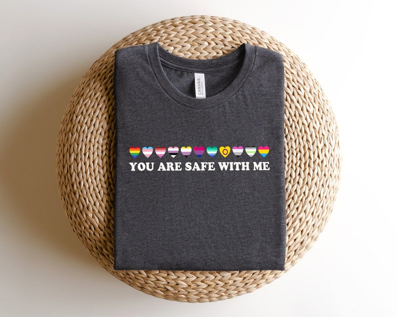 You Are Safe With Me Shirt Lgbt Friendly Shirt Lgbt Support Shirt Rainbow Shirt Lgbt Heart Shirts Pride Sweatshirts Pride Flag Shirt 1716967039216.jpg