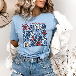 American Mama Shirtpatriotic Shirtsfamily 4th Of July Shirtmama Fourth Of July Shirtmatching Family Shirtamerican Mama Shirt 1716967369202.jpg