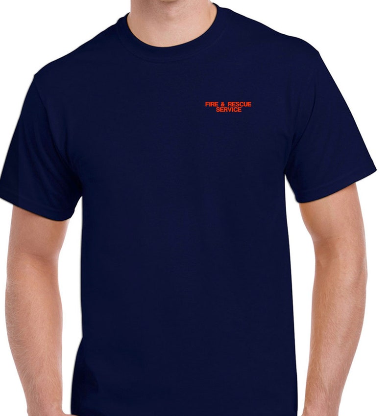 Fire And Rescue Service T Shirt Fireman Emergency Services 1717039462062.jpg