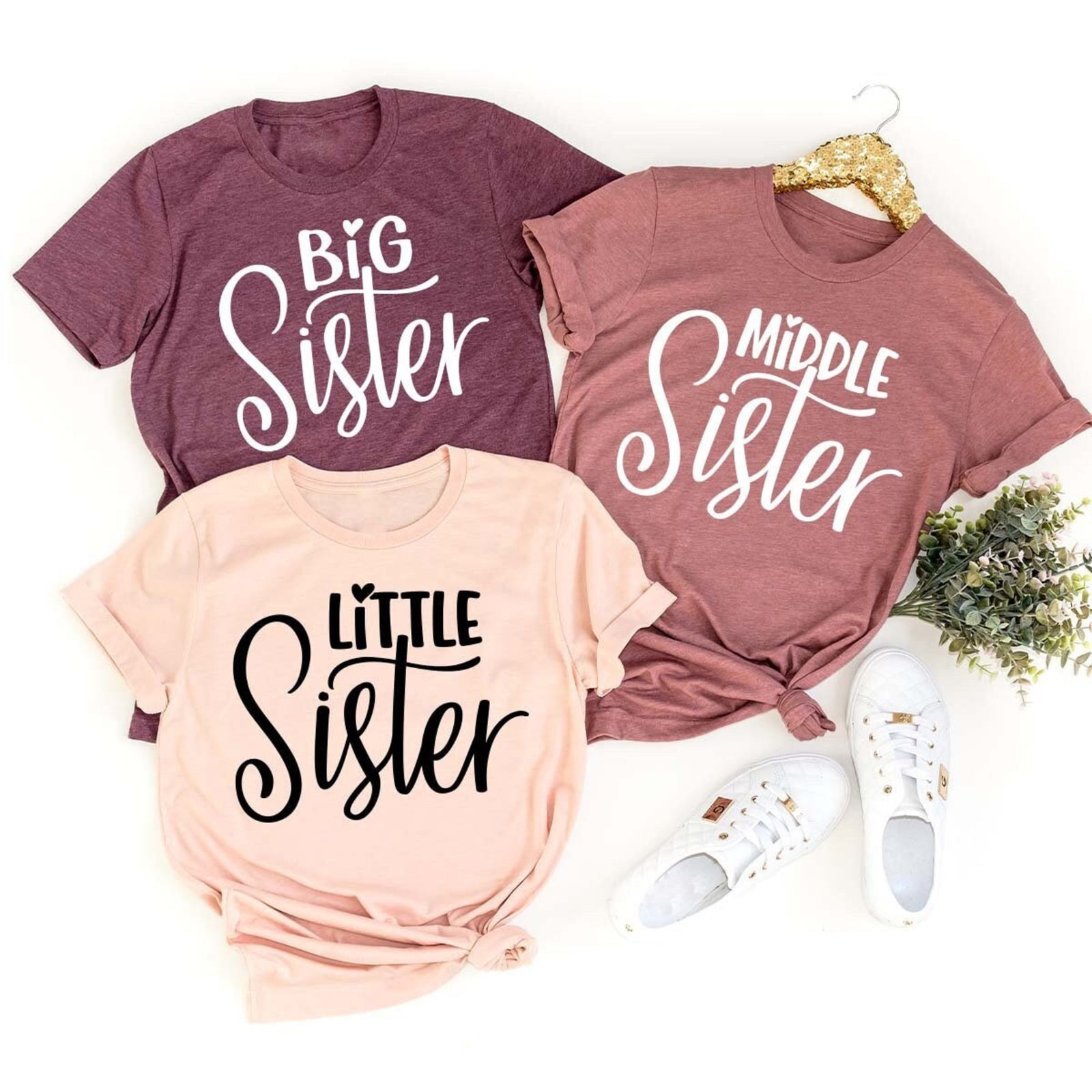 Big Sister Middle Sister Little Sister Family T Shirt Set Of 3 Gift For Family 1717054375224.jpg