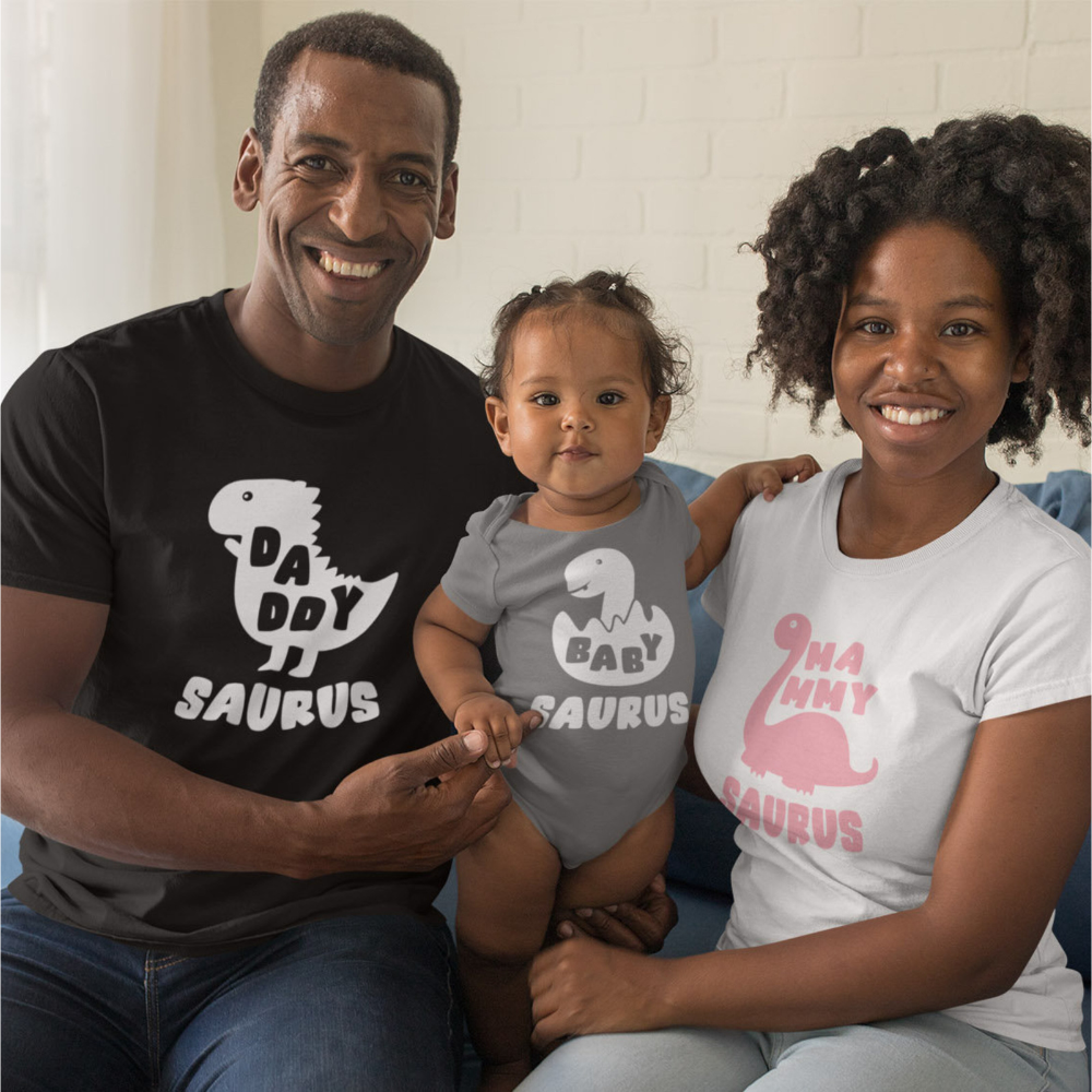 Dinasaur Family Matching Shirt Family T Shirt Set Of 3 Gift For Family 1717121740552.png