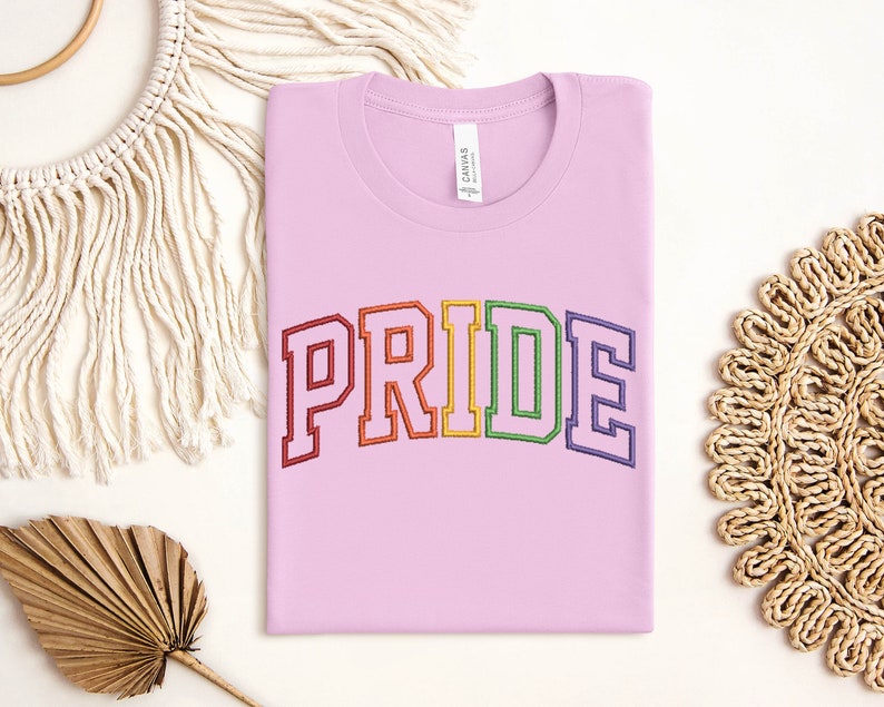 Embroidered Pride Sweatshirt Embroidered Lgbt Shirt Embroidered Pride Shirt Lgbt Friendly Shirt Lgbt Support Shirt Rainbow Shirt 1717123262901.jpg