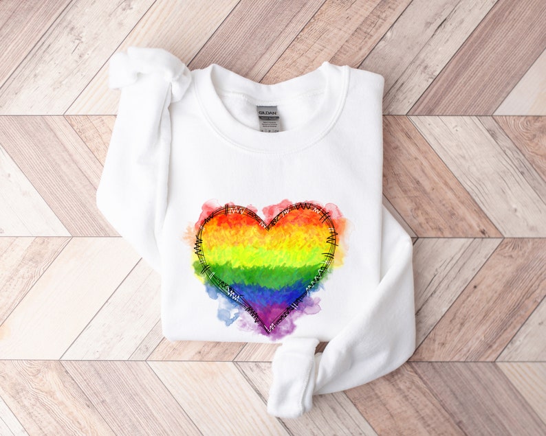 Rainbow Heart Shirt Pride Heart Shirt Lgbt Shirt Lgbt Shirt Gift Lgbt Shirt Funny Pride Shirt Women Pride Gift Pride Celebration T 1717123824852.jpg