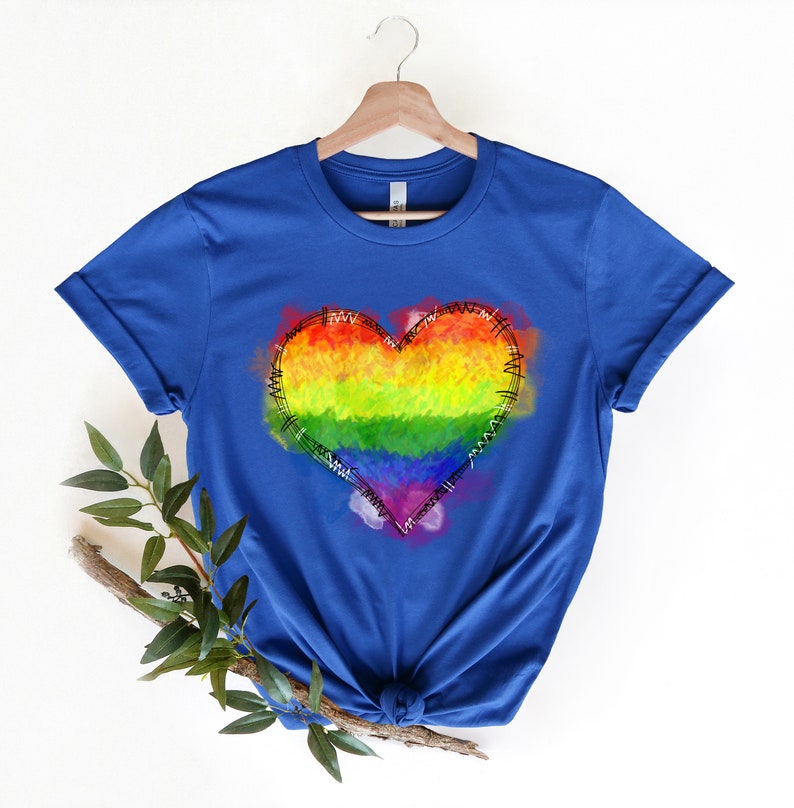 Rainbow Heart Shirt Pride Heart Shirt Lgbt Shirt Lgbt Shirt Gift Lgbt Shirt Funny Pride Shirt Women Pride Gift Pride Celebration T 1717123824864.jpg