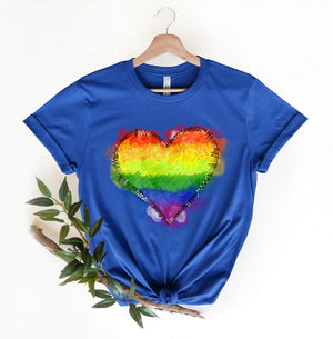 Rainbow Heart Shirt Pride Heart Shirt Lgbt Shirt Lgbt Shirt Gift Lgbt Shirt Funny Pride Shirt Women Pride Gift Pride Celebration T 1717123824864.jpg
