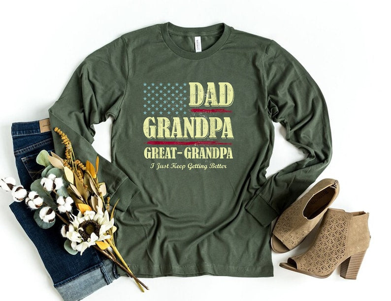 dad grandpa and great grandpa shirt i just keep getting better tshirt promoted to great grandpa shirt grandfather shirt gift for dad tee 1717128500107.jpg