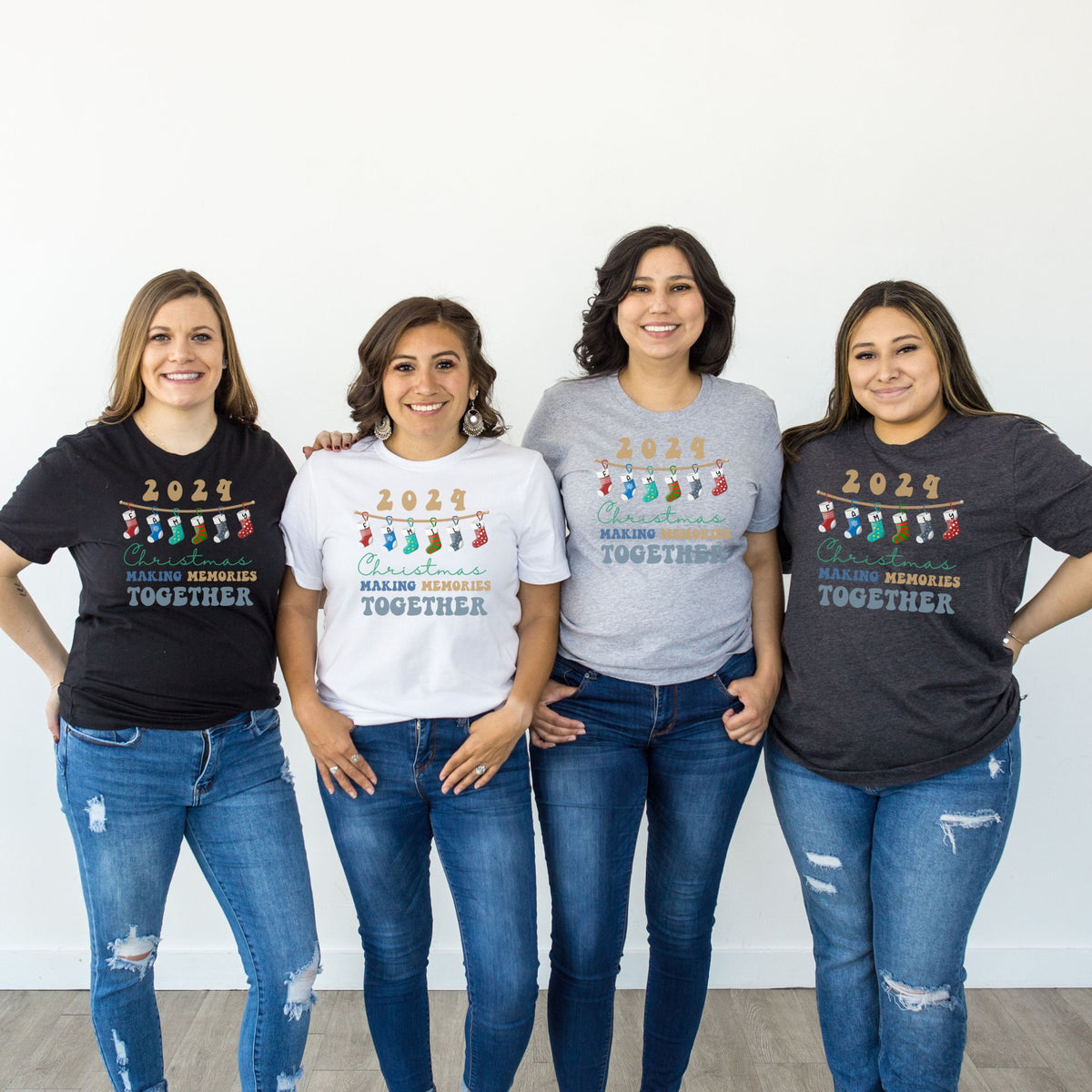 2025 Stockings Family Christmas Shirt Christmas Holiday Oufits Make Memory Family Christmas Gift 1717138752586.jpg