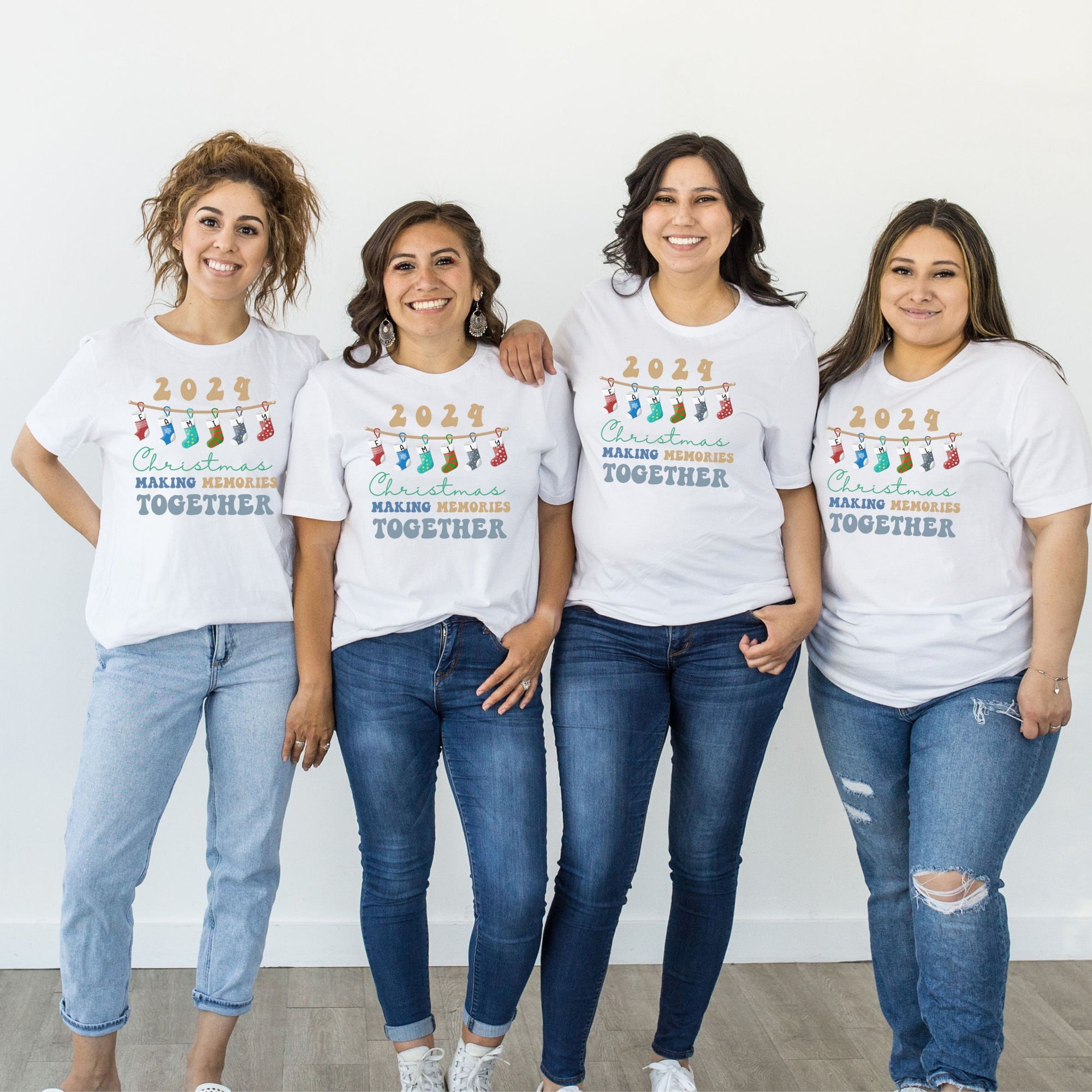 2025 Stockings Family Christmas Shirt Christmas Holiday Oufits Make Memory Family Christmas Gift 1717138752749.jpg