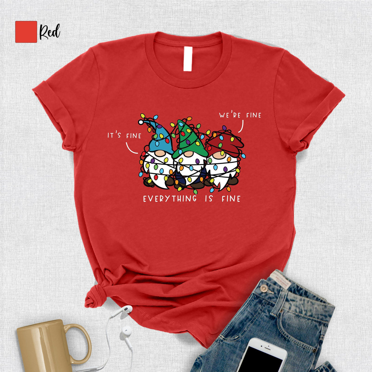 Christmas Everythings Fine Christmas Holiday Oufits Make Memory Family Christmas Gift 1717383545850.jpg