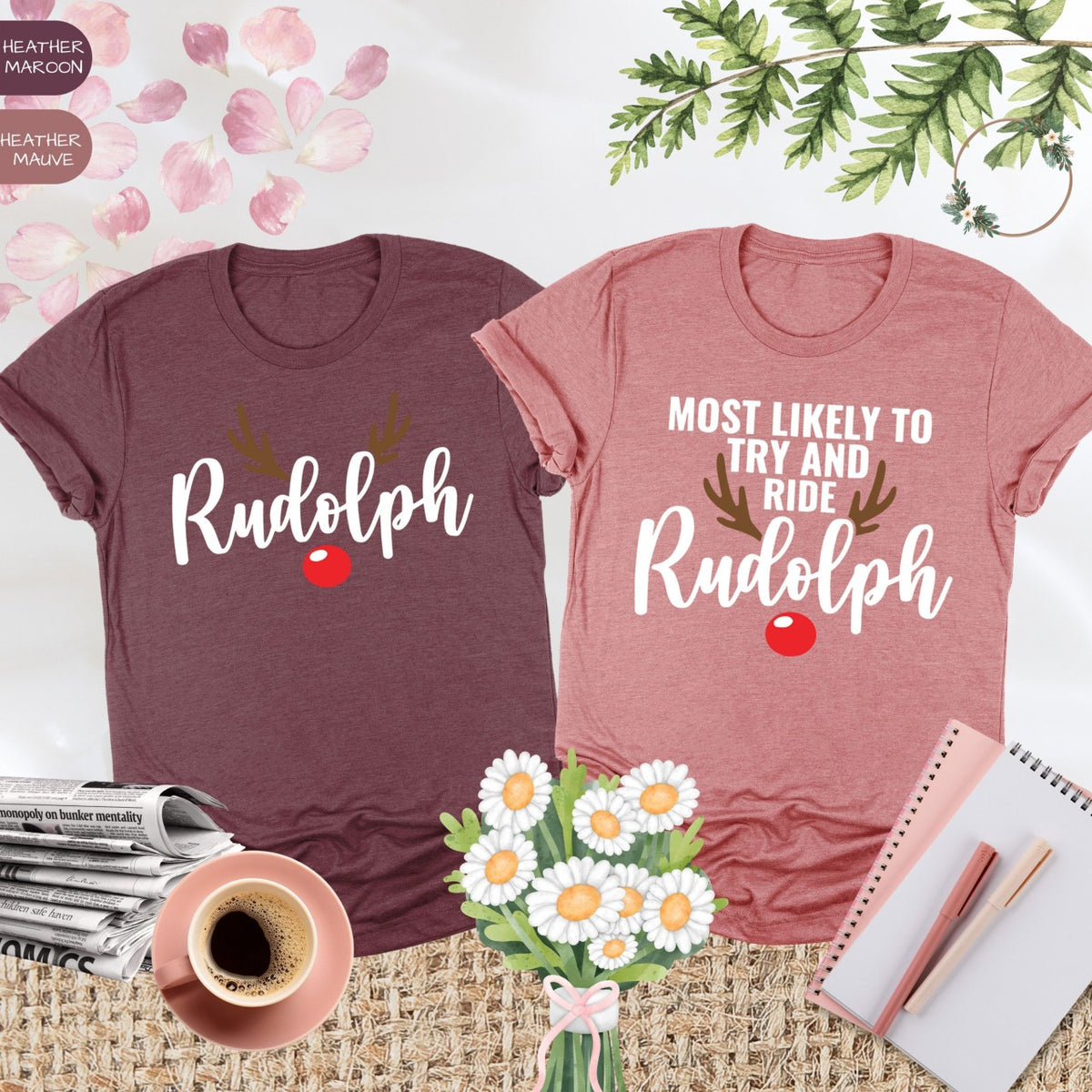 Most Likely To Try And Ride Rudolph Christmas Holiday Oufits Make Memory Family Christmas Gift 1717384919473.png