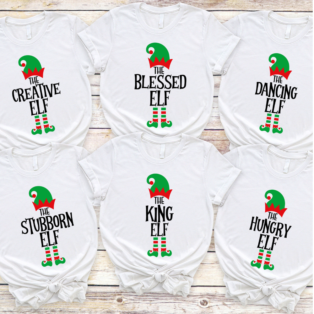 The Elf Family Christmas Holiday Oufits Make Memory Family Christmas Gift 1717385554225.png