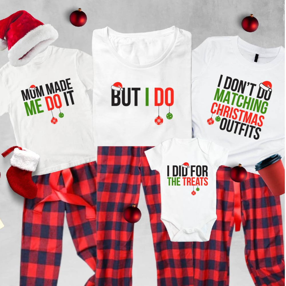 I Dont Do Matching Christmas Outfits Christmas Family Shirt Make Memory Family Christmas Gift 1717386514250.png
