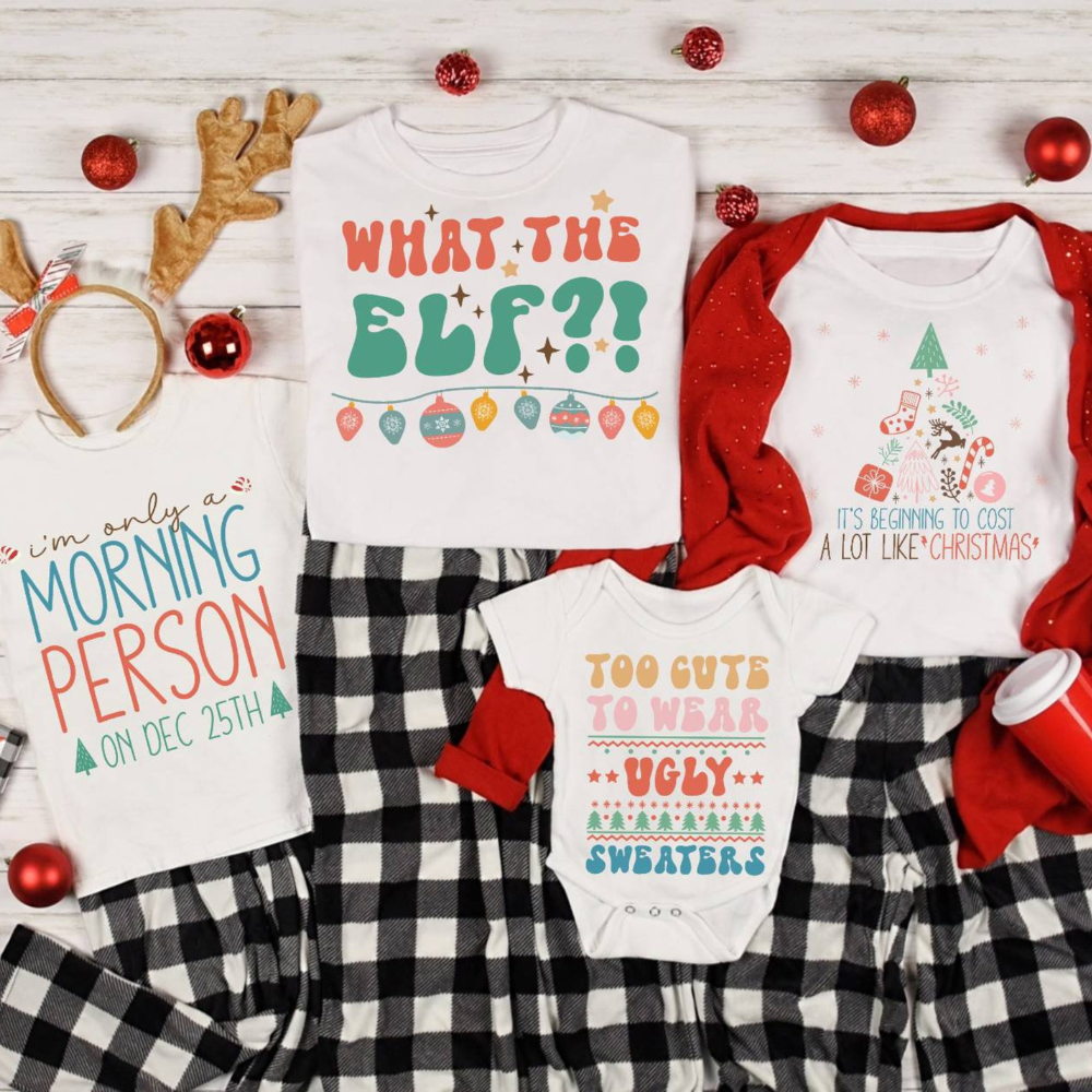 Funny Family Christmas What The Elf Christmas Family Shirt Make Memory Family Christmas Gift 1717388165658.png