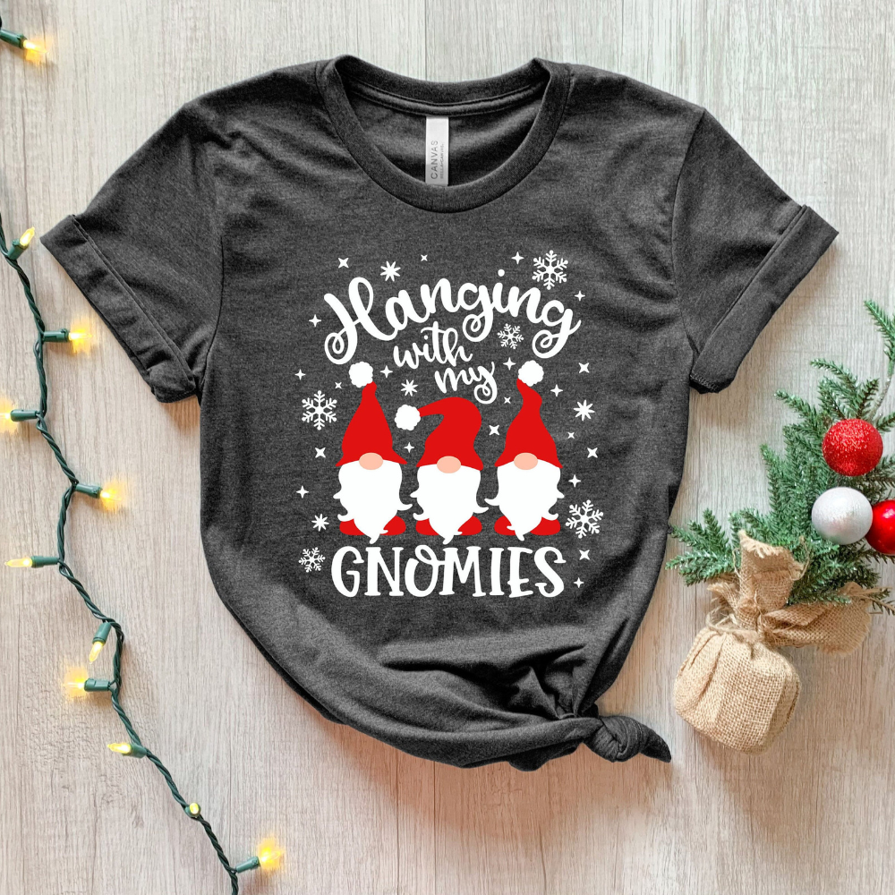 Hanging With My Gnomies Christmas Family Shirt Make Memory Family Christmas Gift 1717389026614.png