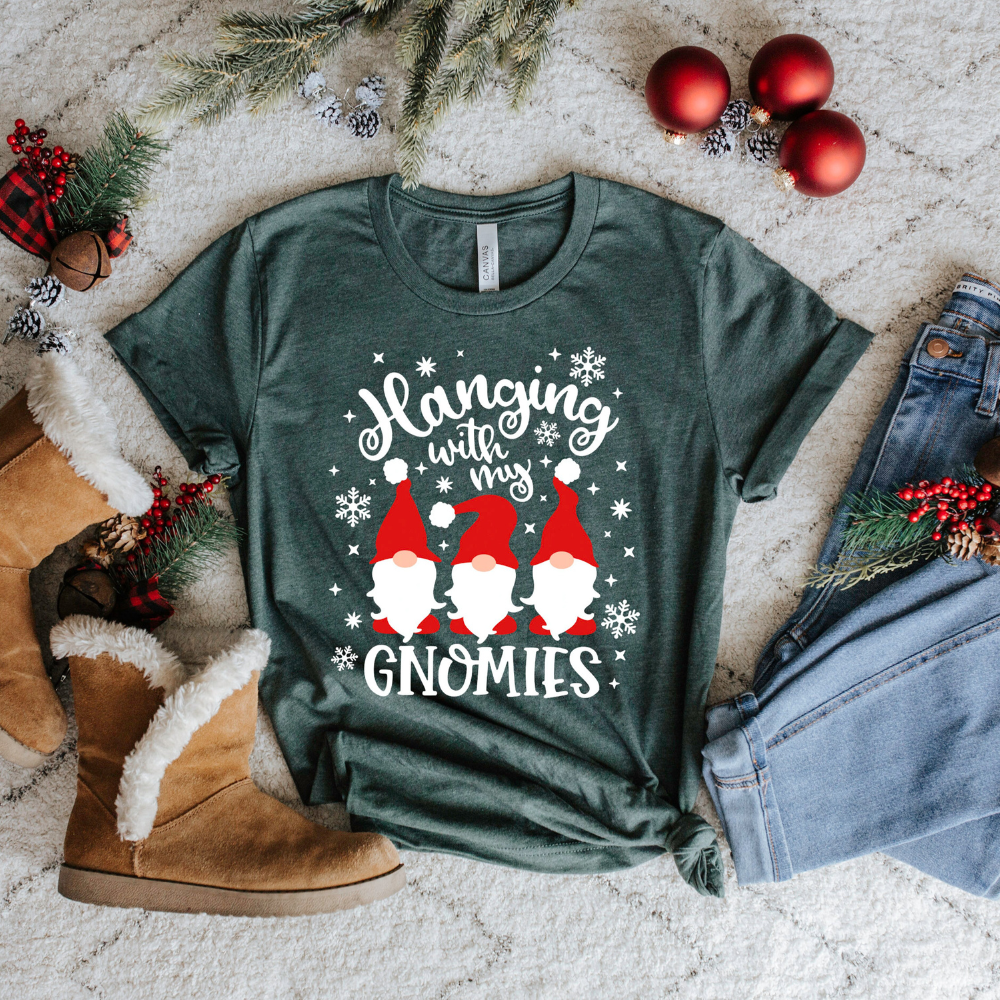 Hanging With My Gnomies Christmas Family Shirt Make Memory Family Christmas Gift 1717389026861.png