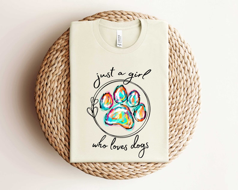 Just A Girl Who Loves Dogs Dog Lover Girl Shirt Animal Lover Shirt Dog Lover Shirt Dog Lover Daughter Shirt Dog Lover Sister Shirt 1717562158156.jpg