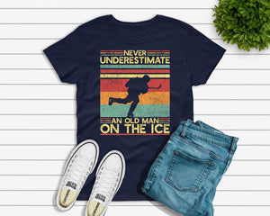 Hockey T Shirt For Men Ice Hockey Player Dad Fathers Day Gift Hockey Coach Shirt For Him Unisex Jersey Short Sleeve Tee 1717645569506.jpg