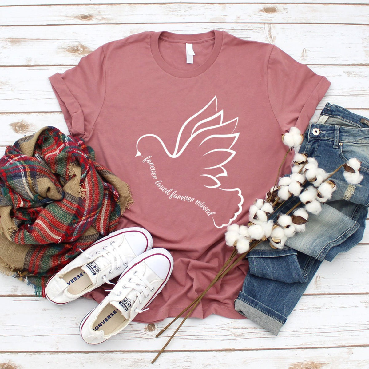 Forever Loved Forever Missed In Memory Shirt Rememberance Shirt Memorial Gift 1717734576357.png