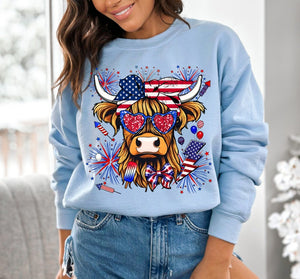 4th Of July Highland Cow Png Western Sublimation American Flag Png Patriotic Cow Png Usa Png Independence Day Heifer Png Freedom Png 1718159880142.jpg
