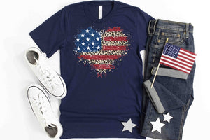 American Flag Shirt American Flag Heart Shirt Patriotic Shirt Usa Shirt 4th Of July Shirt July 4th Shirt Womens American Flag Shirt 1718161292372.jpg