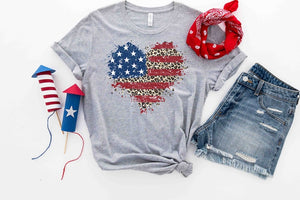 American Flag Shirt American Flag Heart Shirt Patriotic Shirt Usa Shirt 4th Of July Shirt July 4th Shirt Womens American Flag Shirt 1718161293213.jpg