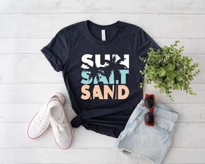 Sun Sand Salt Beach Shirt Trendy Beach Shirts Gift For Women Summer Vacation Shirts 1718161337478.jpg