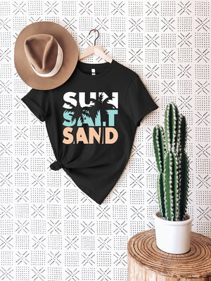 Sun Sand Salt Beach Shirt Trendy Beach Shirts Gift For Women Summer Vacation Shirts 1718161337521.jpg