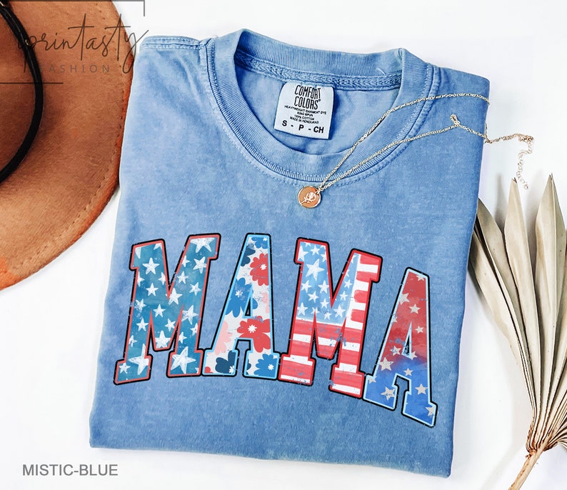 American Mama T Shirt Mama T Shirt Retro Mama America Tee 4th Of July T Shirt American Mama Retro Usa Comfort Color Shirt Usa Shirt 1718177116208.jpg