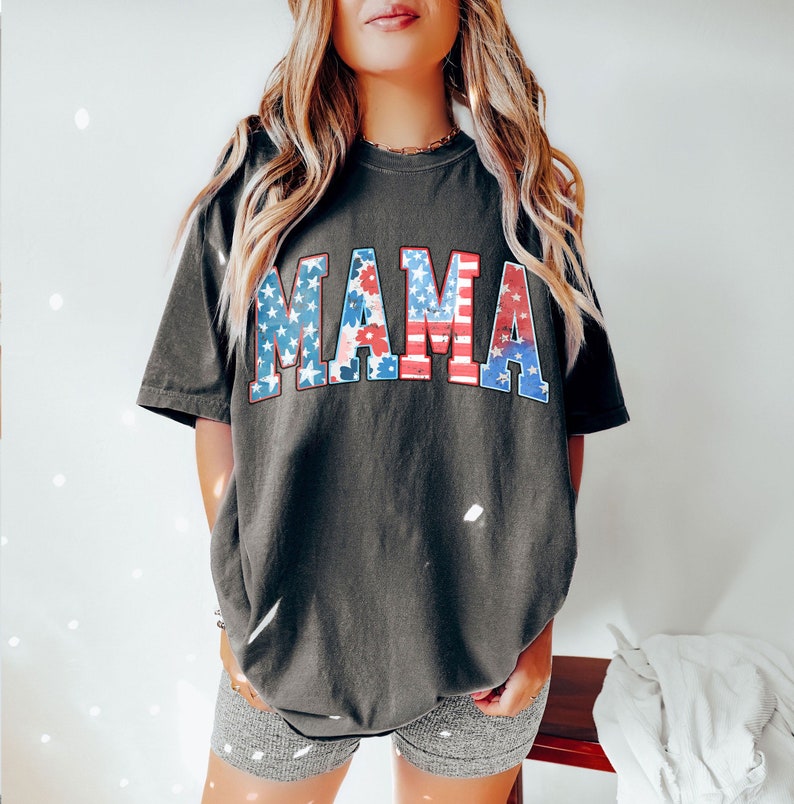 American Mama T Shirt Mama T Shirt Retro Mama America Tee 4th Of July T Shirt American Mama Retro Usa Comfort Color Shirt Usa Shirt 1718177116228.jpg