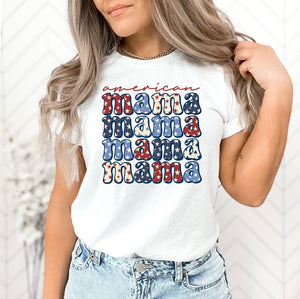 American Mama Shirtpatriotic Shirtsfamily 4th Of July Shirtmama Fourth Of July Shirtmatching Family Shirtamerican Mama Shirt 1718177592038.jpg