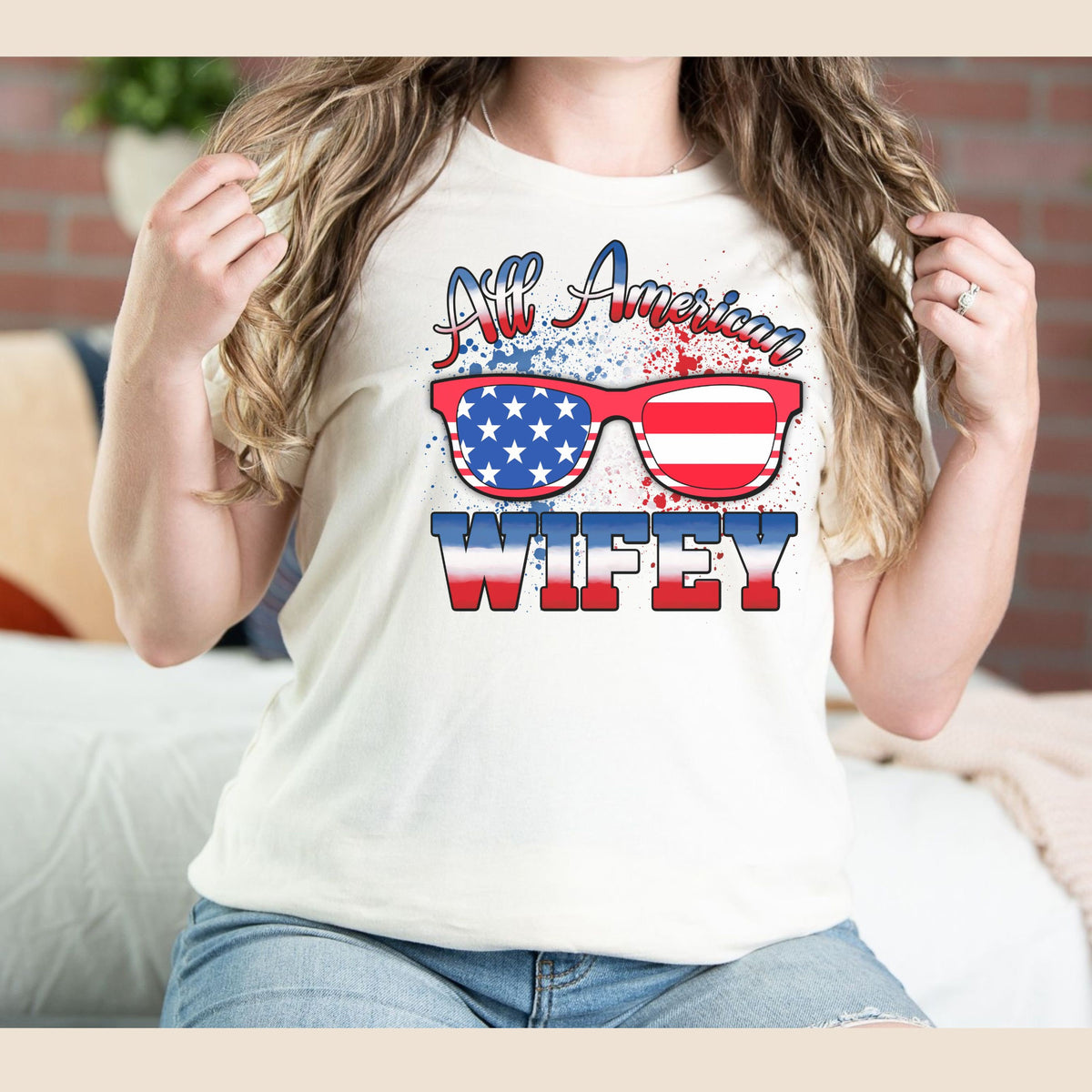 All American Hubby And Wifey Matching 4th Of July Shirt For Couple 4th Of July Shirt 1718685956758.jpg