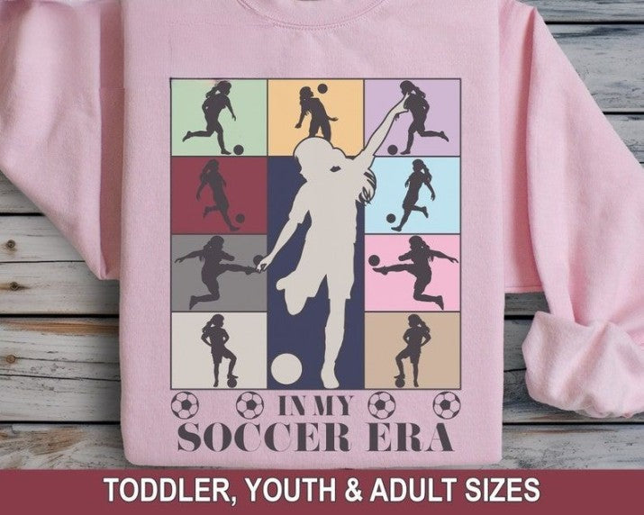 In My Soccer Era Shirt Kids Soccer Sweatshirt Soccer Mom Hoodie Custom Soccer Tee Soccer Lover Gift Girls Soccer Tshirt Soccer Girl 1718856003892.png