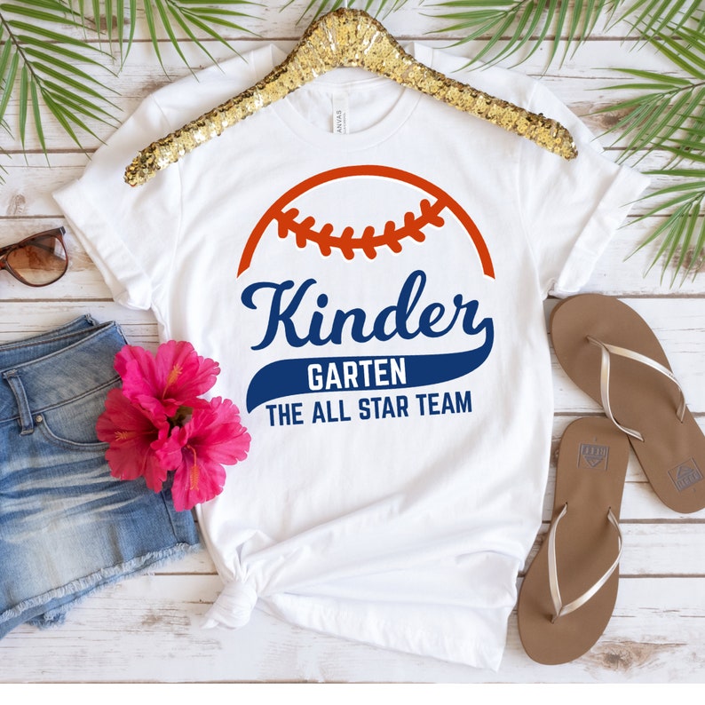 Kindergarten Teacher Shirt Back To School Shirt K5 Teacher Shirt Teacher Shirts Kindergarten Team Tees  Custom Baseball School Shirt 1718857847303.jpg
