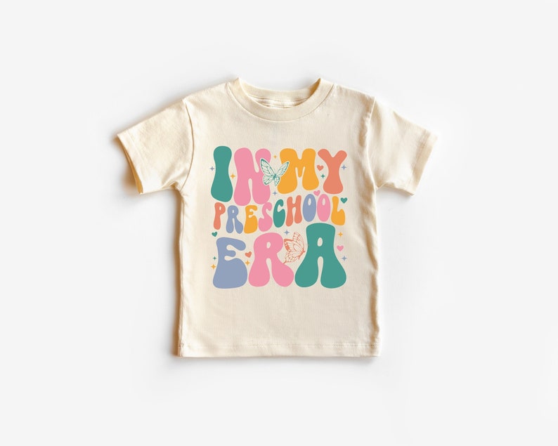 In My Preschool Era Tshirt Preschool Vibes T Shirt First Day Of School Shirt Back To School Shirt Preschool Toddler 1720493593822.jpg