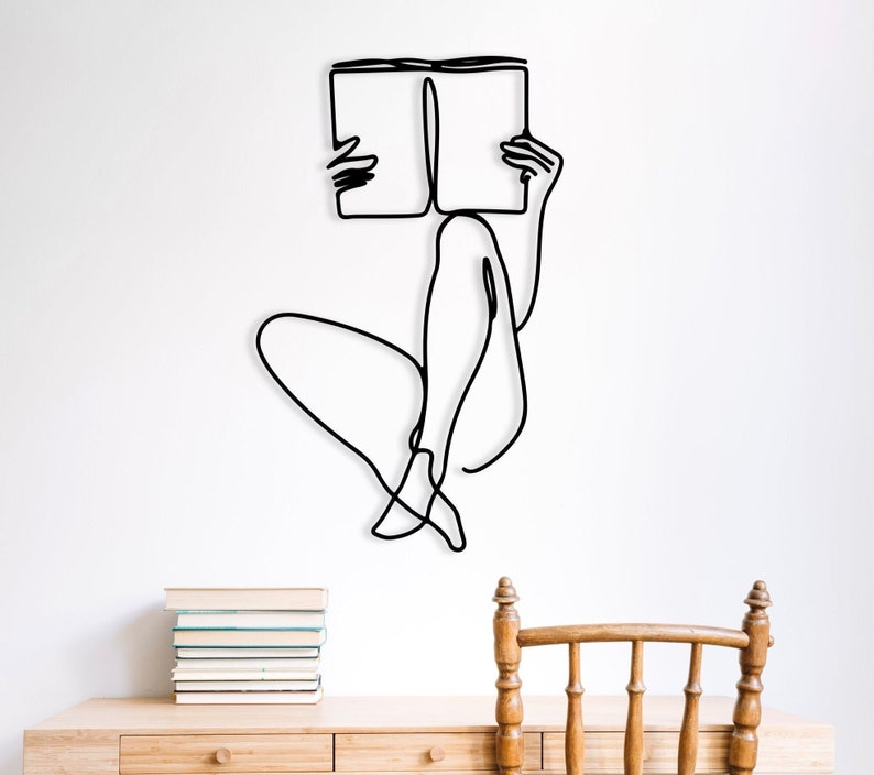 minimalist line art metal wall decor metal wall art home wall hangings geometric wall art home metal decor 1722916827877.jpg