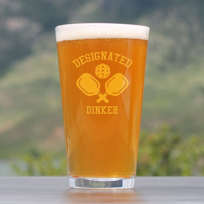 designated dinker   pint glass for beer   cute funny pickleball themed d cor and gifts for dinkers and bangers 1723521325582.jpg