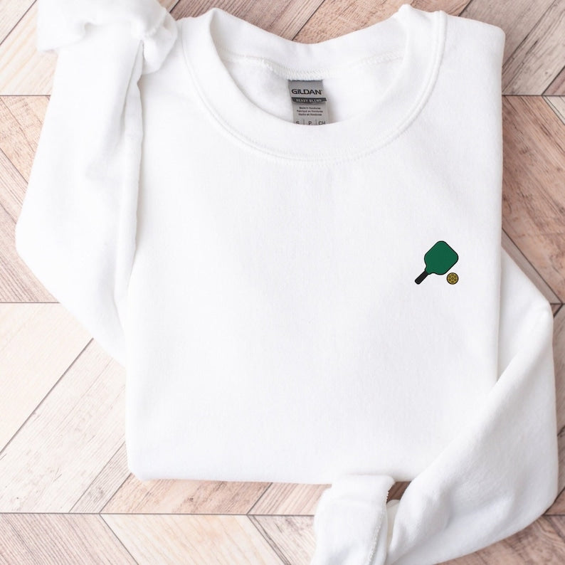 embroidered pickleball sweatshirt gift pickleball lover cute unisex crewneck embroidery long sleeve pullover sweater   multiple colors 1723521408916.jpg