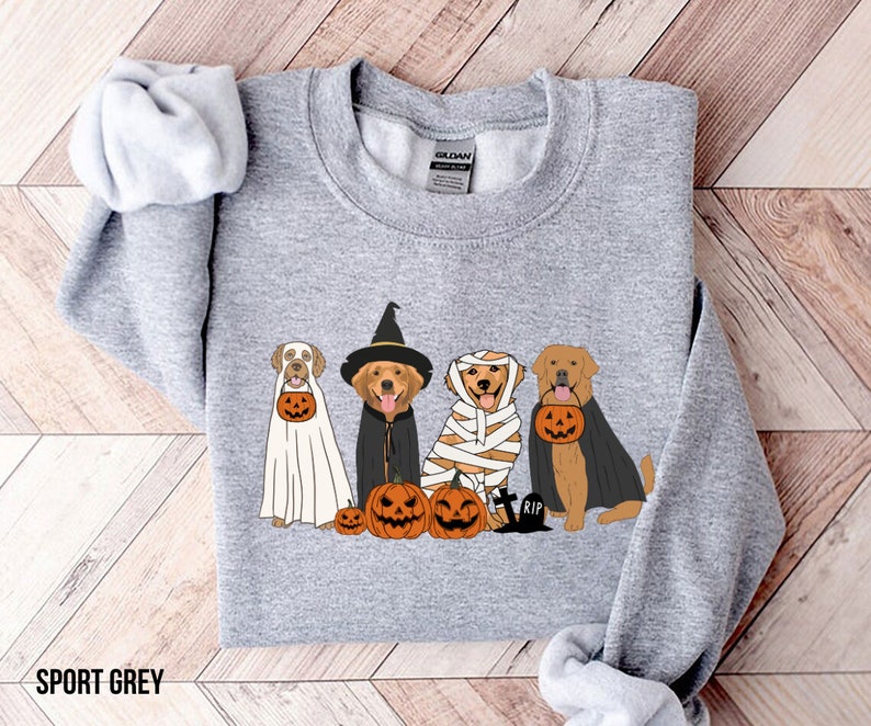 golden retriever ghost dogs sweatshirt halloween dog sweatshirt halloween sweatshirt halloween sweater ghost sweatshirt ghost dog shirt 1724657537382.jpg