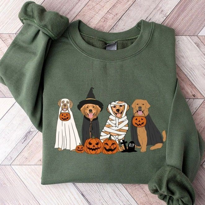 golden retriever ghost dogs sweatshirt halloween dog sweatshirt halloween sweatshirt halloween sweater ghost sweatshirt ghost dog shirt 1724657537391.jpg
