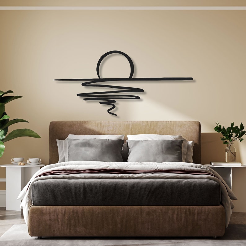 sun sparkle metal wall art above bed decor home decor sun wall decor sunrise wall art nterior design housewarming gift gift for mom 1724730933493.jpg