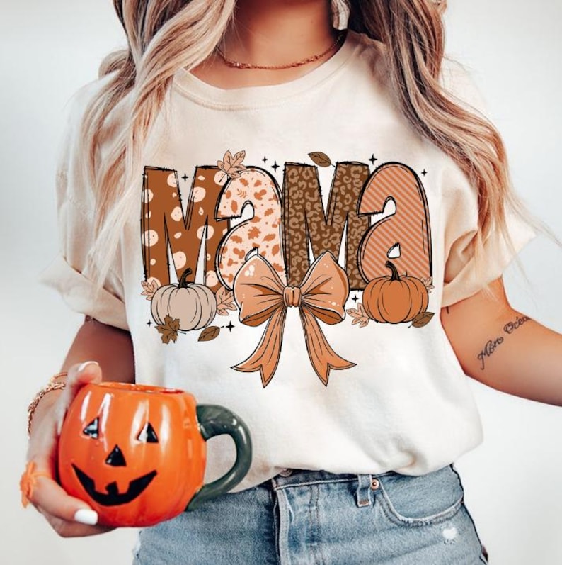 fall mama shirt fall mama coquette pumpkin fall vibes shirt autumn coquette coquette mama shirt 1724747157516.jpg