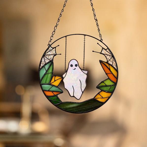 gothic suncatcher ghost funny halloween stain glass original horror picture home decor spooky window wall hanging fall cling witch gift 1724816204170.jpg