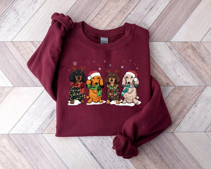 dachshund christmas sweatshirt christmas dog shirt dachshund shirt dachshund mom shirt dog lover shirt dachshund lover shirt xmas gift 1724920052617.jpg