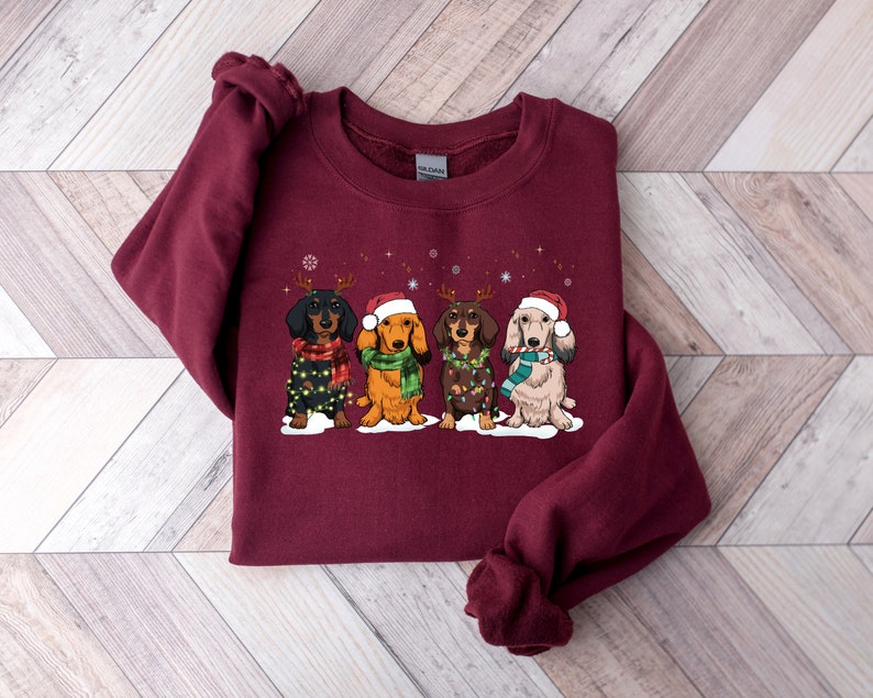 dachshund christmas sweatshirt christmas dog shirt dachshund shirt dachshund mom shirt dog lover shirt dachshund lover shirt xmas gift 1724920052617.jpg