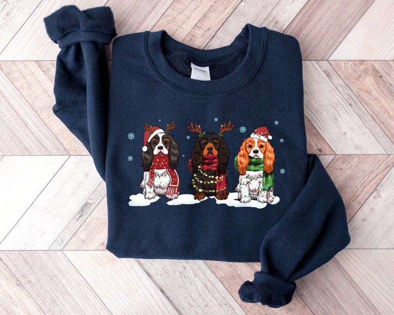 cavalier king charles spaniel christmas sweatshirt christmas dog shirt king charles spaniel shirt dog mom sweater dog lover sweatshirt 1724920312292.jpg